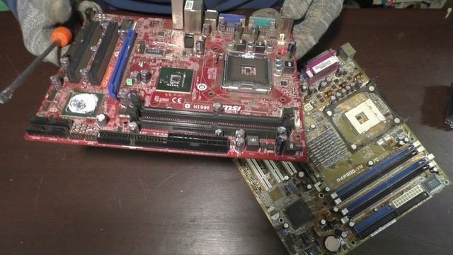 Как подготовить материнскую плату к сдаче