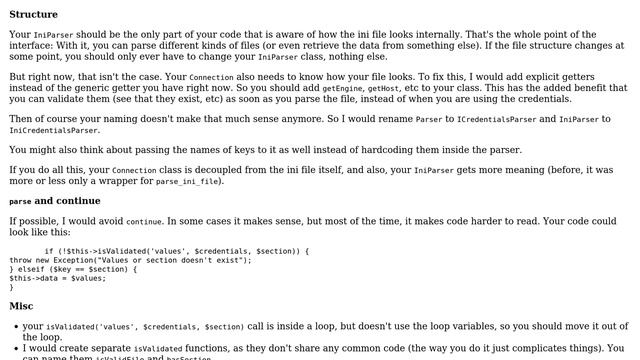 Code Review: PDO connection via INI parser classes (2 Solutions!!) смотреть онлайн