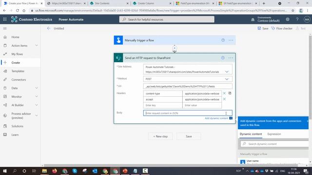 Working with SharePoint List using SharePoint Send HTTP Request action in Power Automate смотреть онлайн