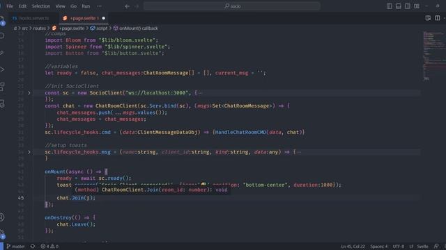 Socio.js v0.7.0 | Real-Time Chat; optimizations; compression | SvelteKit + Vite | Dev log смотреть онлайн