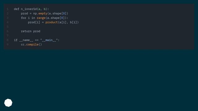Error when compiling a Numba module with function using other functions inline смотреть онлайн