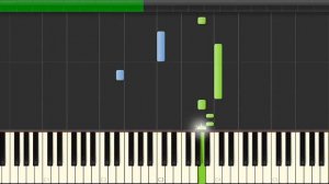 Макс Корж - Мотылёк Лёгкая на Пианино [Synthesia Tutorial]