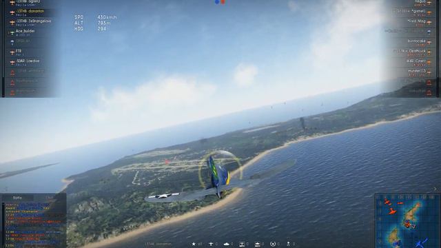Donanton gets 3 kills on Saipan in his Corsair смотреть онлайн
