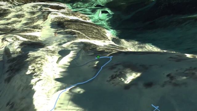 GPS трек спуска с Роза Пик(Сочи, Роза Хутор) 2015 смотреть онлайн