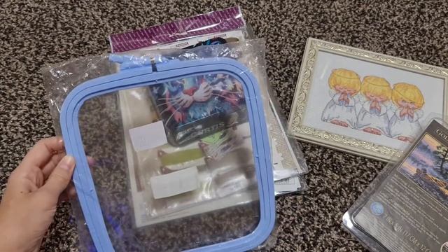 Подарок на день рожденье. Пополнение наборов для вышивки крестом. смотреть онлайн