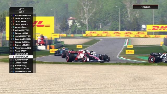 Первый спринт в сезоне - F1 22 Co-Op Career #5 - Gran Premio del Made in Italy e dell'Emilia-Romagn смотреть онлайн