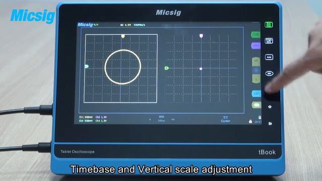 Tablet Oscilloscope XY Mode Instruction смотреть онлайн