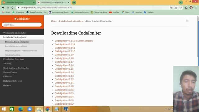 INSTALACION DE HERRAMEINTAS DE DESAROLLO, FRAMEWORK CODEIGNITER смотреть онлайн