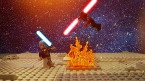LEGO бой Оби-Вана Кеноби с Дартом молом/ Солнца близнецы. Звездные Войны, Анимация
