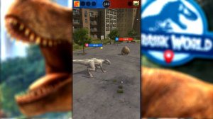 Энтелохопс и Эремотерий ленивец с когтями Теризинозавра Jurassic World Alive