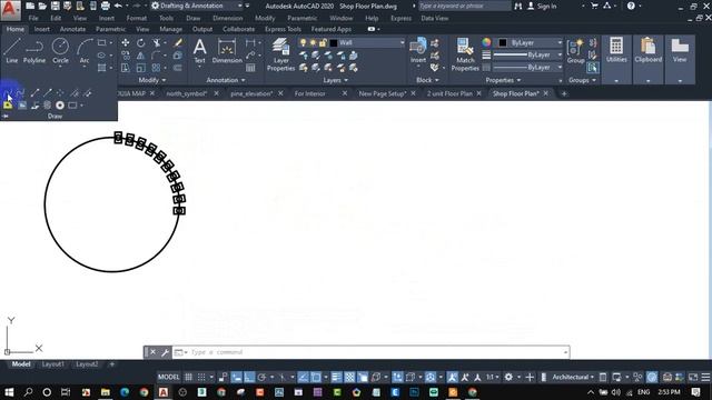 MARKET ELEVATION IN AUTOCAD смотреть онлайн