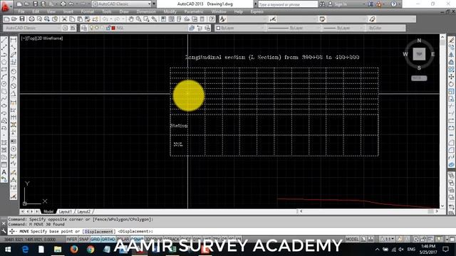 How to draw road longitudinal section or Profile in autocad and upload Lisp смотреть онлайн