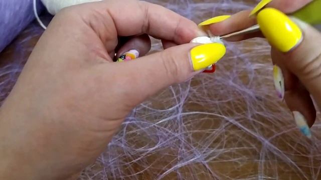 как провязать 3 столбика с накидом в одну петлю с одной вершиной смотреть онлайн