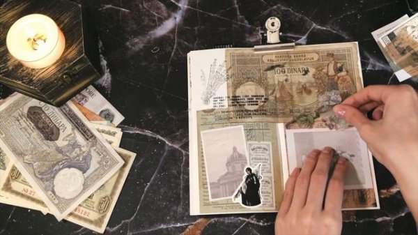 Обзор Личного Дневника // Vintage Journal // No Talking