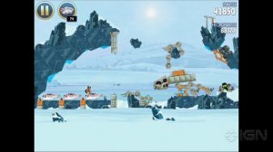Angry Birds Star Wars: Bonus Level D-6 3 Star Walkthrough - Golden Egg