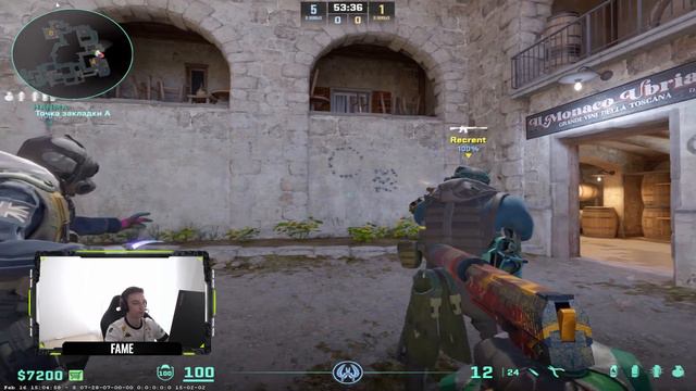 ЧЕЛЛЕНДЖ CS2 — Virtus.pro + Recrent & Ubica | баттл площадка смотреть онлайн