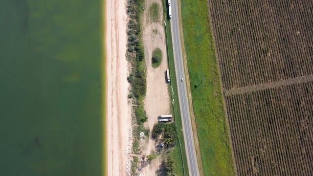Азов. Побережье Азовского моря с высоты в 4К. Azov sea (Drone 4K) смотреть онлайн