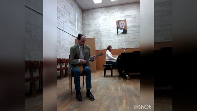 В.Андреев. Ноктюрн (2). Иннокентий Тютин (балалайка), Инна Медведева (фортепиано) смотреть онлайн