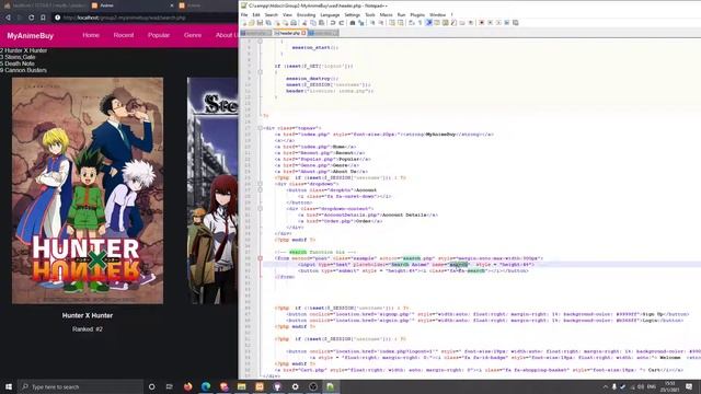 MyAnimeBuy - Implementing the Search Function with PHP MySQLi смотреть онлайн
