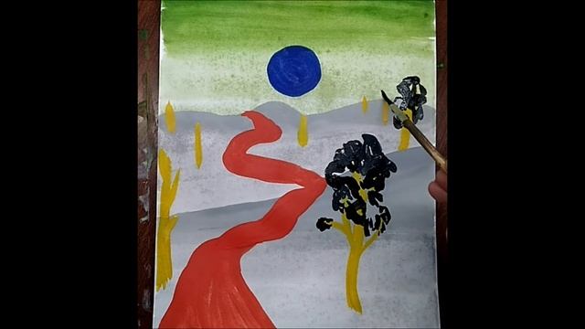 Как научиться рисовать 3 урок // Неправильные цвета смотреть онлайн