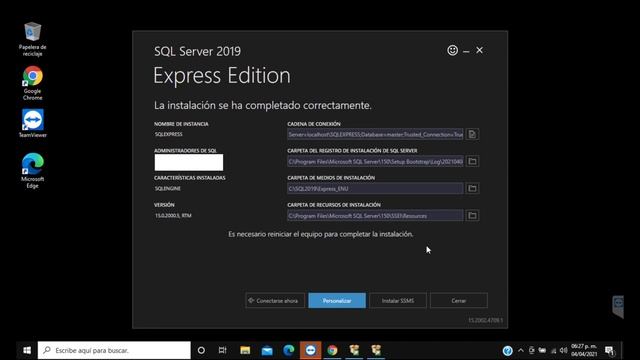 DESCARGA E INSTALA GRATIS SQL SERVER EXPRESS y MANAGEMENT STUDIO DE MICROSOFT смотреть онлайн