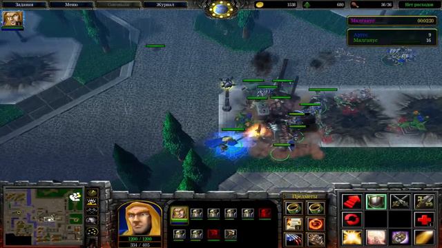 06. Очищение Стратхольма - Альянс - Warcraft III:Reign of Chaos смотреть онлайн