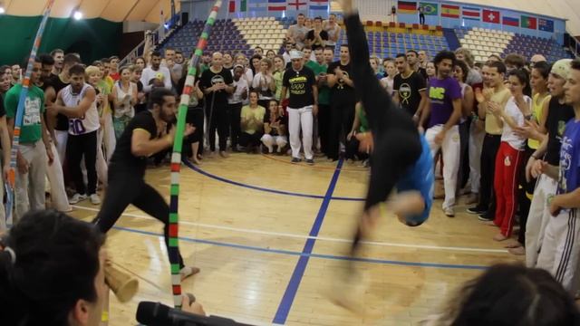 Saturday final roda part2. First capoeira meeting, Moscow. CDO Mestre Cueca смотреть онлайн