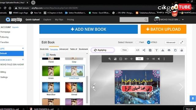 TUTORIAL AKTIFKAN BUTANG DOWNLOAD ANYFLIP смотреть онлайн