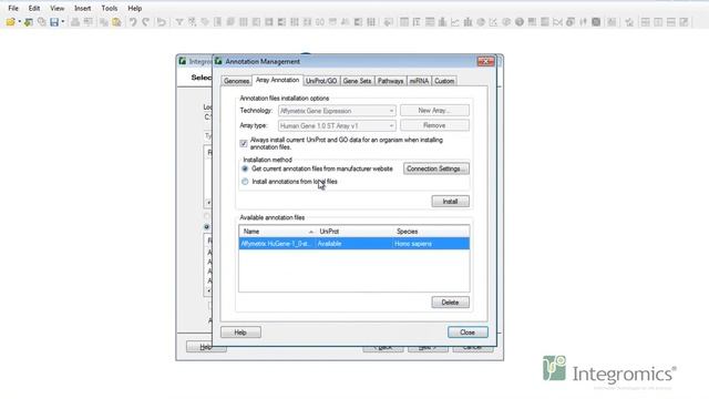 OmicsOffice-IBD Workflow Customization смотреть онлайн