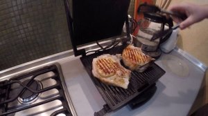 СОЧНЫЙ, МОЩНЫЙ СТЕЙК ИЗ СВИНИНЫ НА ГРИЛЕ TEFAL. ПП ЕДА.