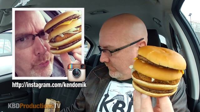 McDonald's ★ Secret Menu Item ★ McGangBang Sandwich Food Review | KBDProductionsTV смотреть онлайн