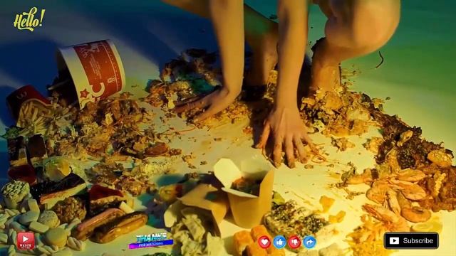 Food Experiment! Top ten food crush video in the world смотреть онлайн