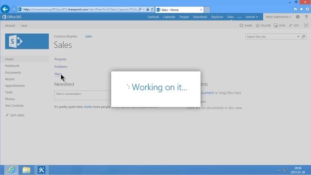 Create a Small Business SharePoint Intranet смотреть онлайн