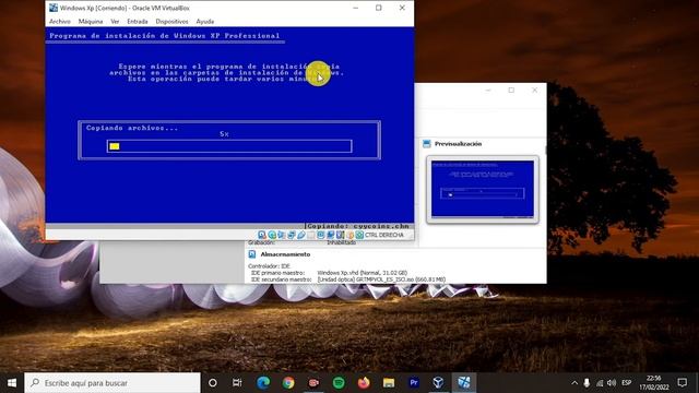 Pasos para Instalar Windows Xp en una Máquina virtual-2022 смотреть онлайн