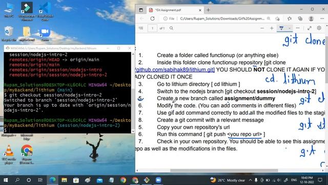 Git Commands for Beginner Part-2....#computer #js #programming #commands #git смотреть онлайн