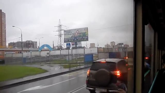 Поездка на автобусе ЛиАЗ-5292.21 № 040182 Маршрут № 849 Москва смотреть онлайн
