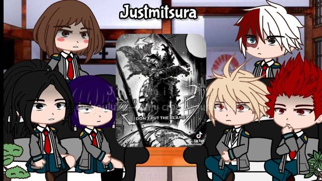 || Villain deku Au react to hero deku Au! || pro heroes||1A class react to deku { MHA/Bnha GC} смотреть онлайн