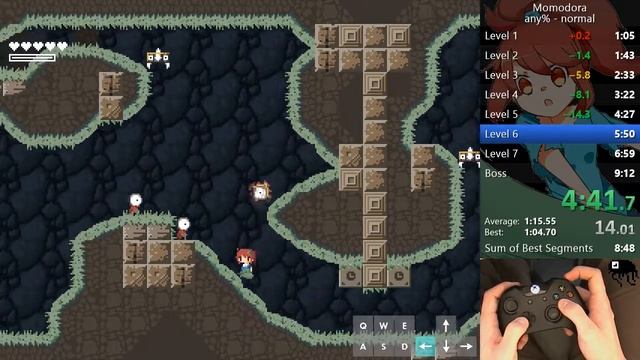 Momodora 1 normal speedrun in 08:39 RTA #WR смотреть онлайн