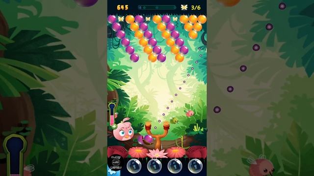 Angry Birds POP Bubble Shooter - Level 4 смотреть онлайн