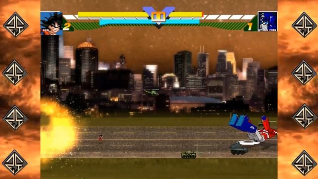 Super Saiyan Goku (Dragonball Z) vs Optimus Prime (Transformers) - Ultimate Mugen Fight 2017 смотреть онлайн