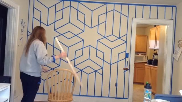 Geometric Wall Art by Kjaisa: Lake blue смотреть онлайн