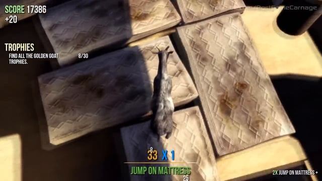 Goat Simulator - Mattress Madness (Achievement Guide) смотреть онлайн