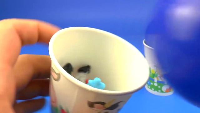 Животные Зоопарка Стаканчики Шарики Сюрприз Детские Игрушки Kids Toy Surprise смотреть онлайн