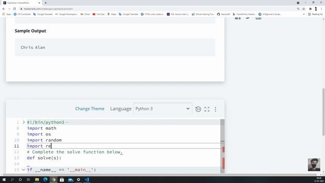 Capitalize || HackerRank Solution смотреть онлайн