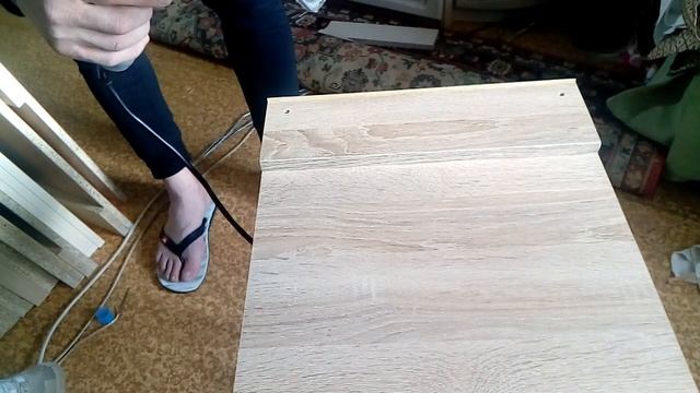 Как обработать кромку ПВХ 2мм дома своими руками.