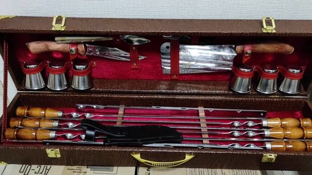 подарочный шашлычный набор. подарок мужчине отцу дуду боксу шефу смотреть онлайн