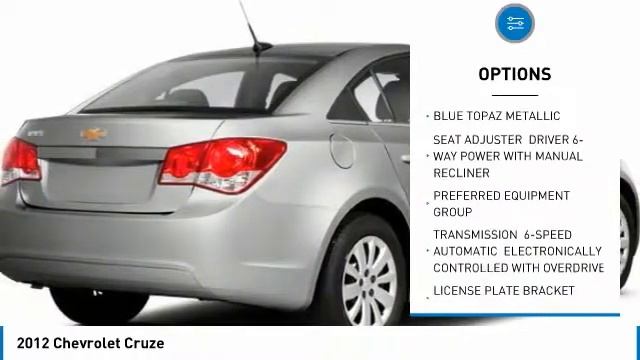 2012 Chevrolet Cruze P26811A смотреть онлайн