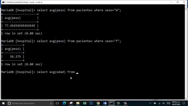MySql funciones Sum, Avg, Count, Max, Min смотреть онлайн