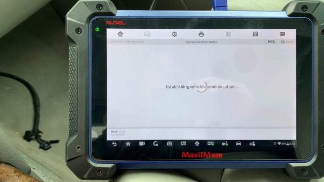 AUTEL IM608- Audi A6 2007- ALL KEYS LOST, NEW KEY PROGRAMMING, KEY MADE BY TURBO DECODER HU66 2/6 смотреть онлайн