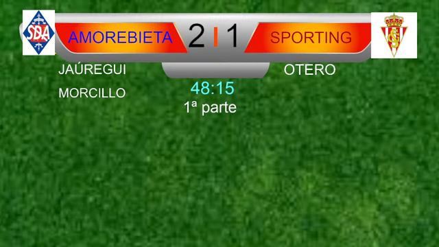 EN DIRECTO AMOREBIETA 3 SPORTING GIJÓN 1 смотреть онлайн